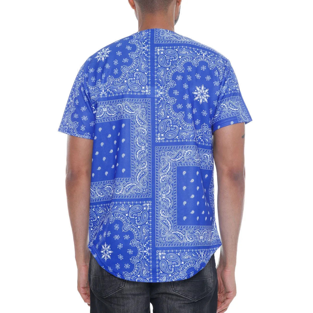 Royal Paisley Print Jersey