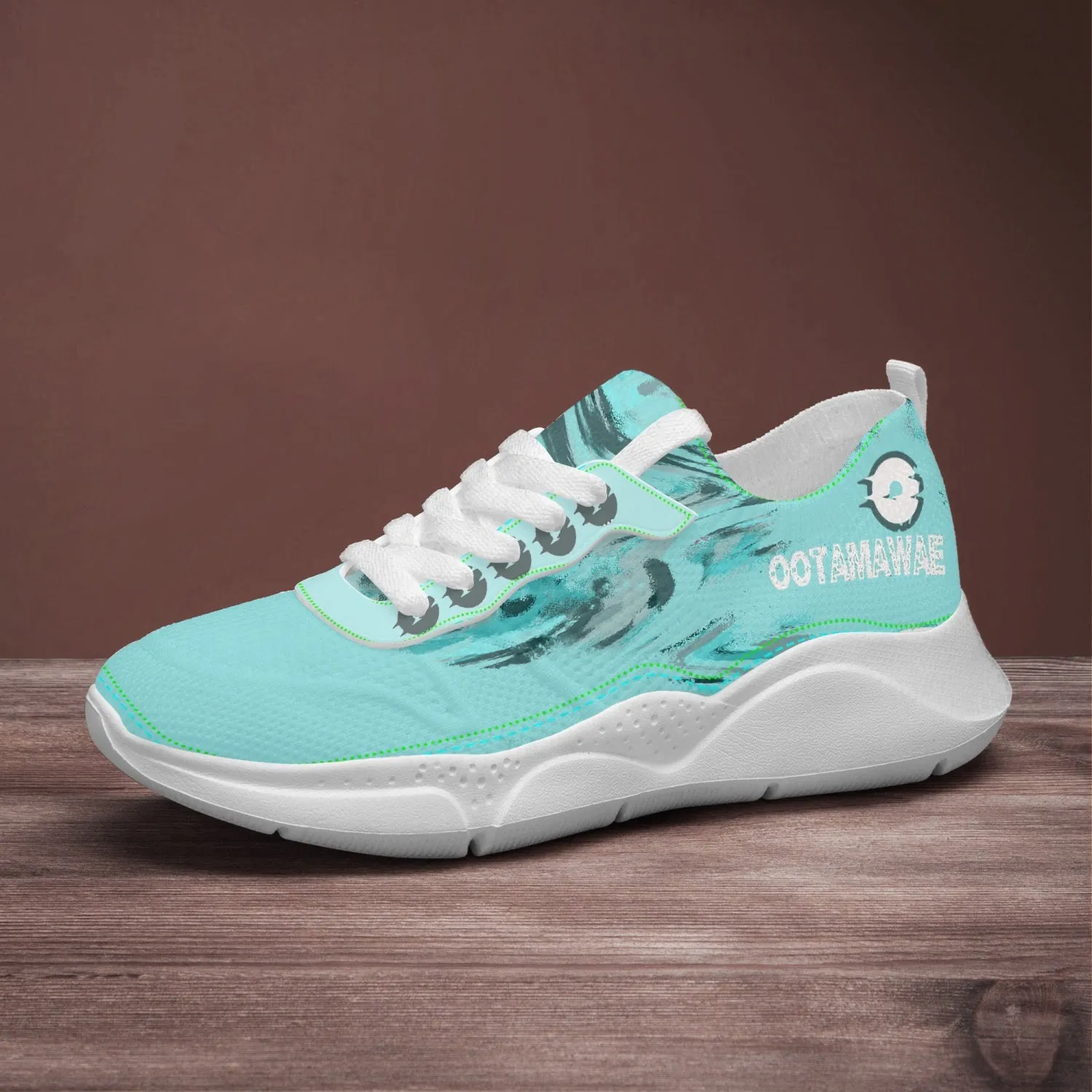 Running Shoes Aqua Color