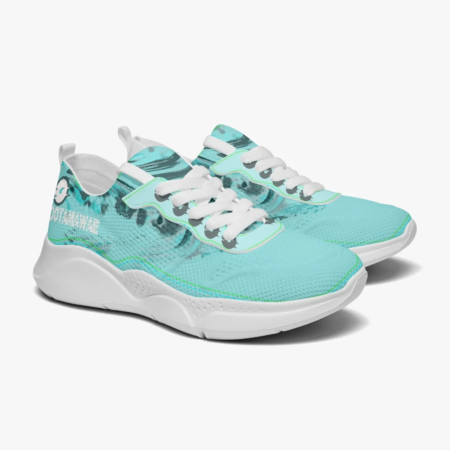 Running Shoes Aqua Color