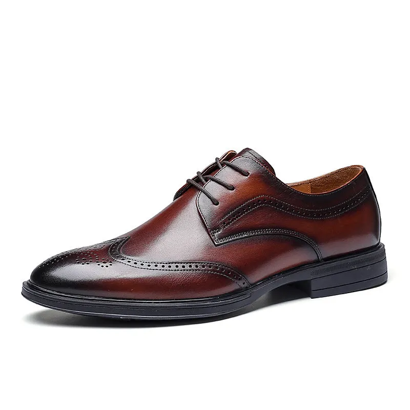 Sabino Deck - Men's Leather Derby Dress Shoes