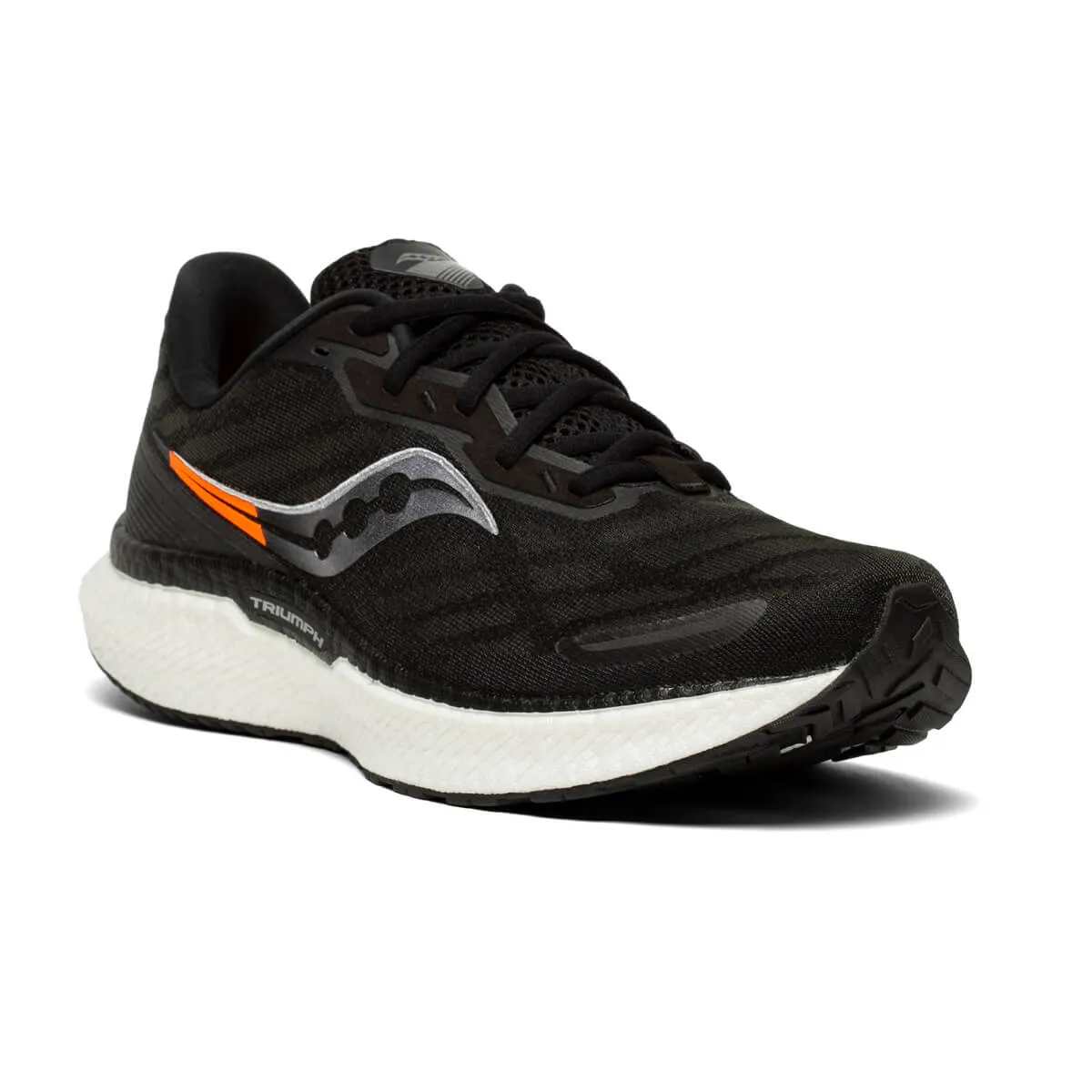 Saucony Triumph 19 Mens | Black/white