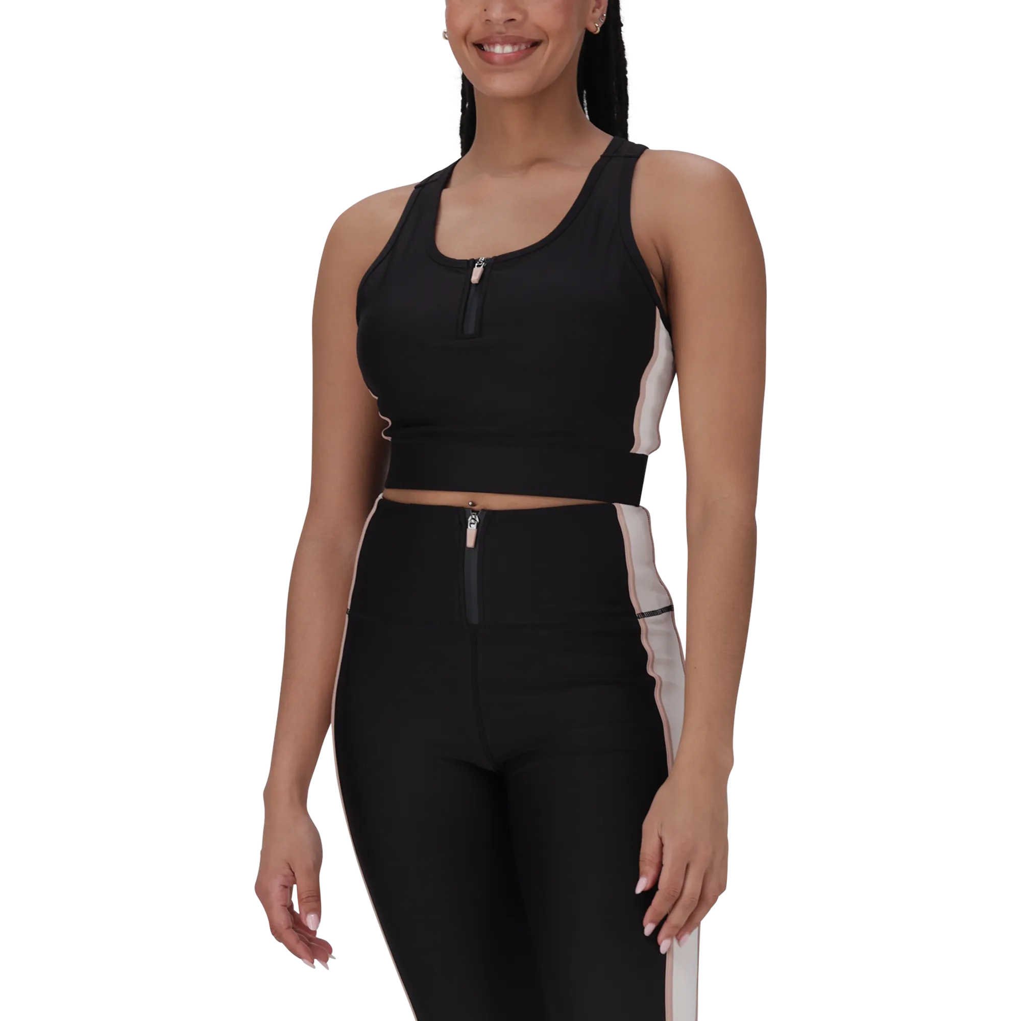 SHELBY BLACK ACTIVE CROP