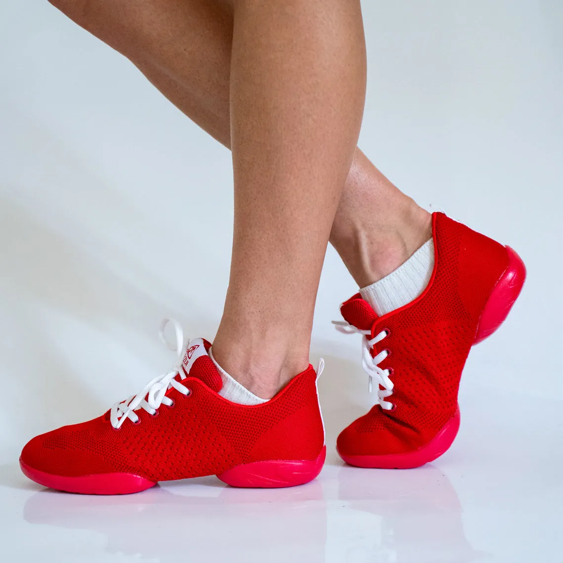 Sky Dance Sneaker in Red