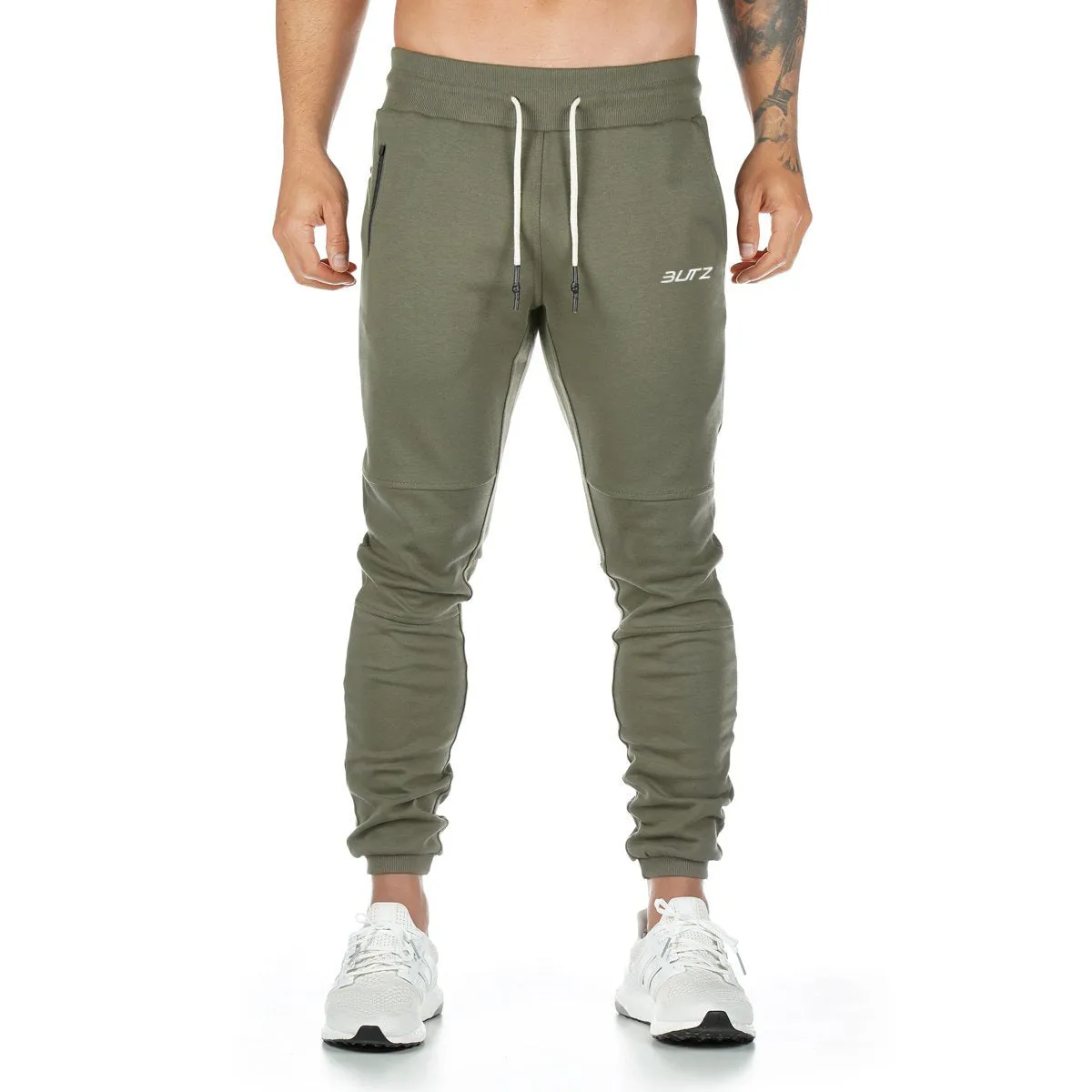 SOLID COLOR FITNESS PANTS FOR RUNNING TRAINING