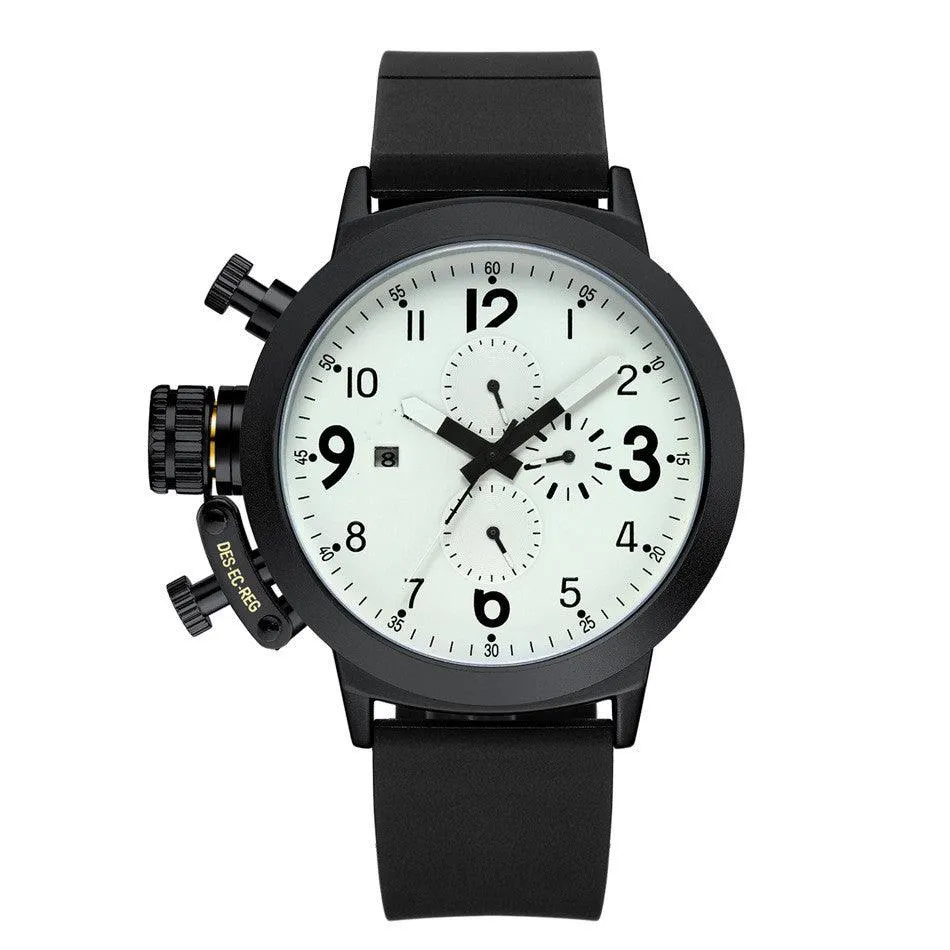 Stylish And Versatile Rubber Band Watch