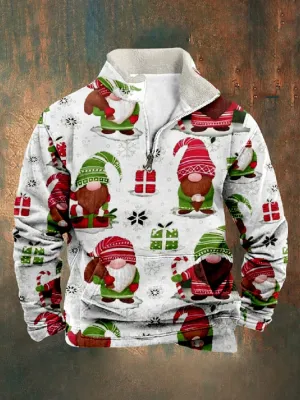 Stylish Christmas Graphic Pullover