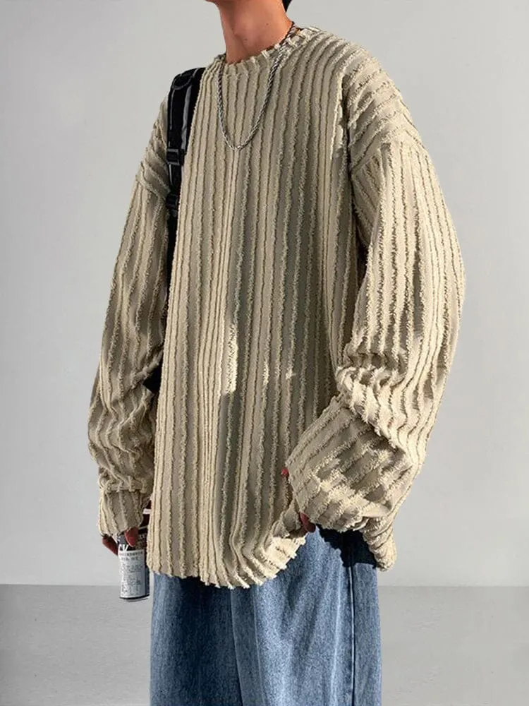 Stylish Loose Solid Sweatshirt