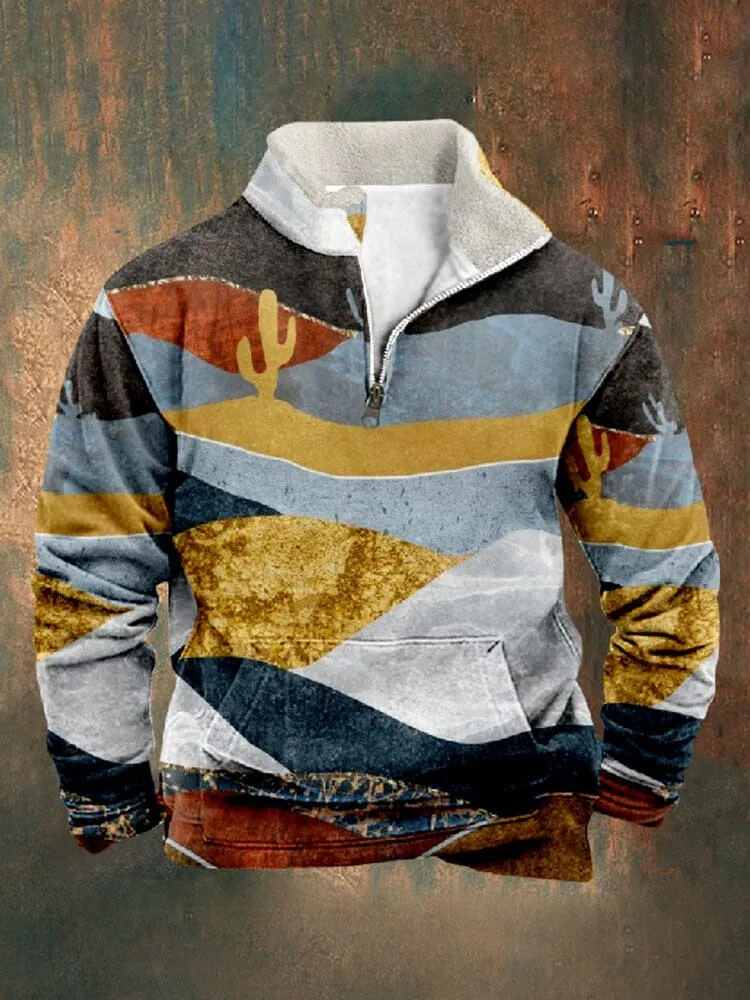 Stylish Retro Graphic Sweatshirt