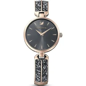 Swarovski Dream Rock Gray Dial Champagne Gold Women's Watch 5519315