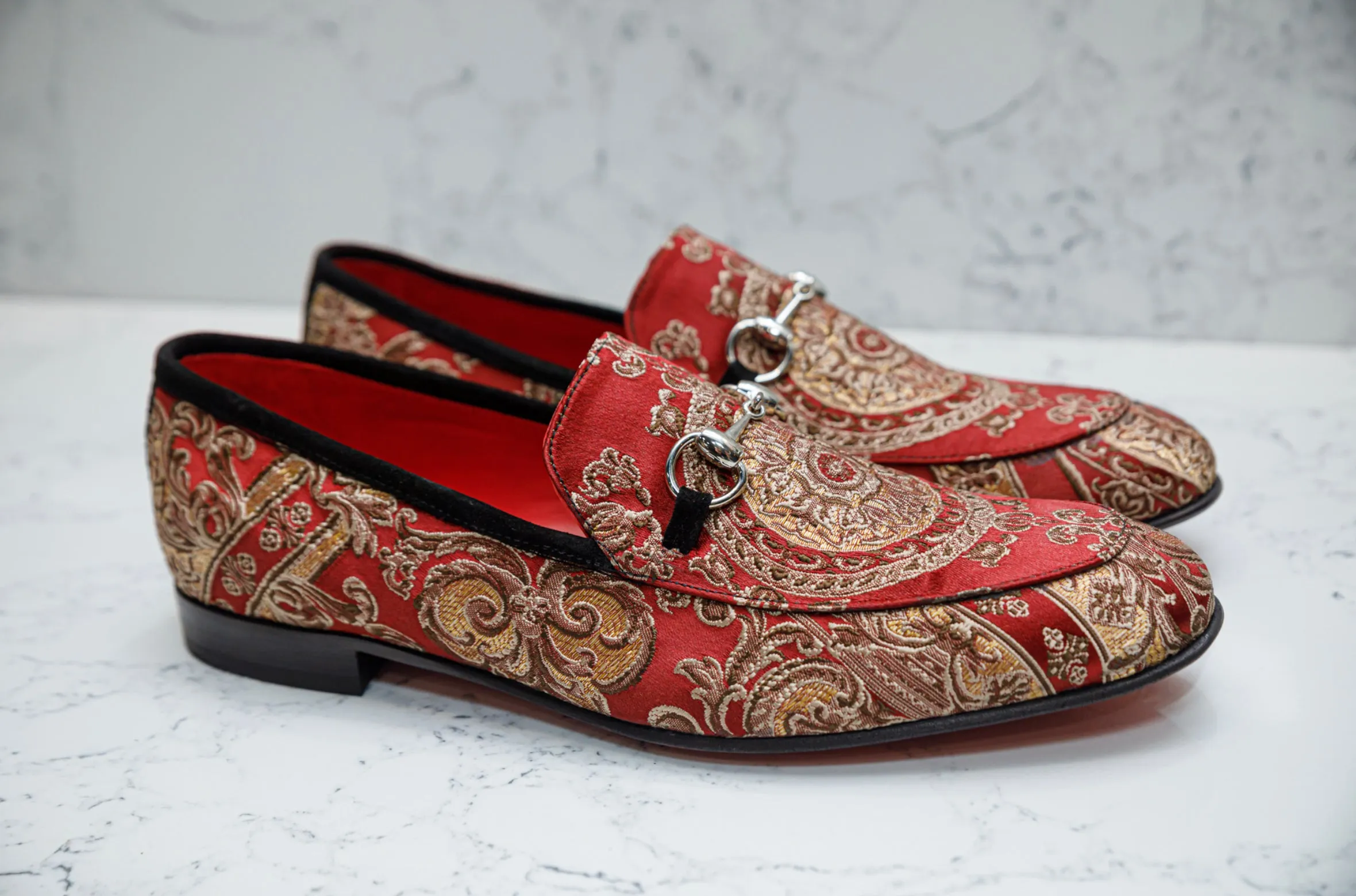 The Baroque Loafers - Red