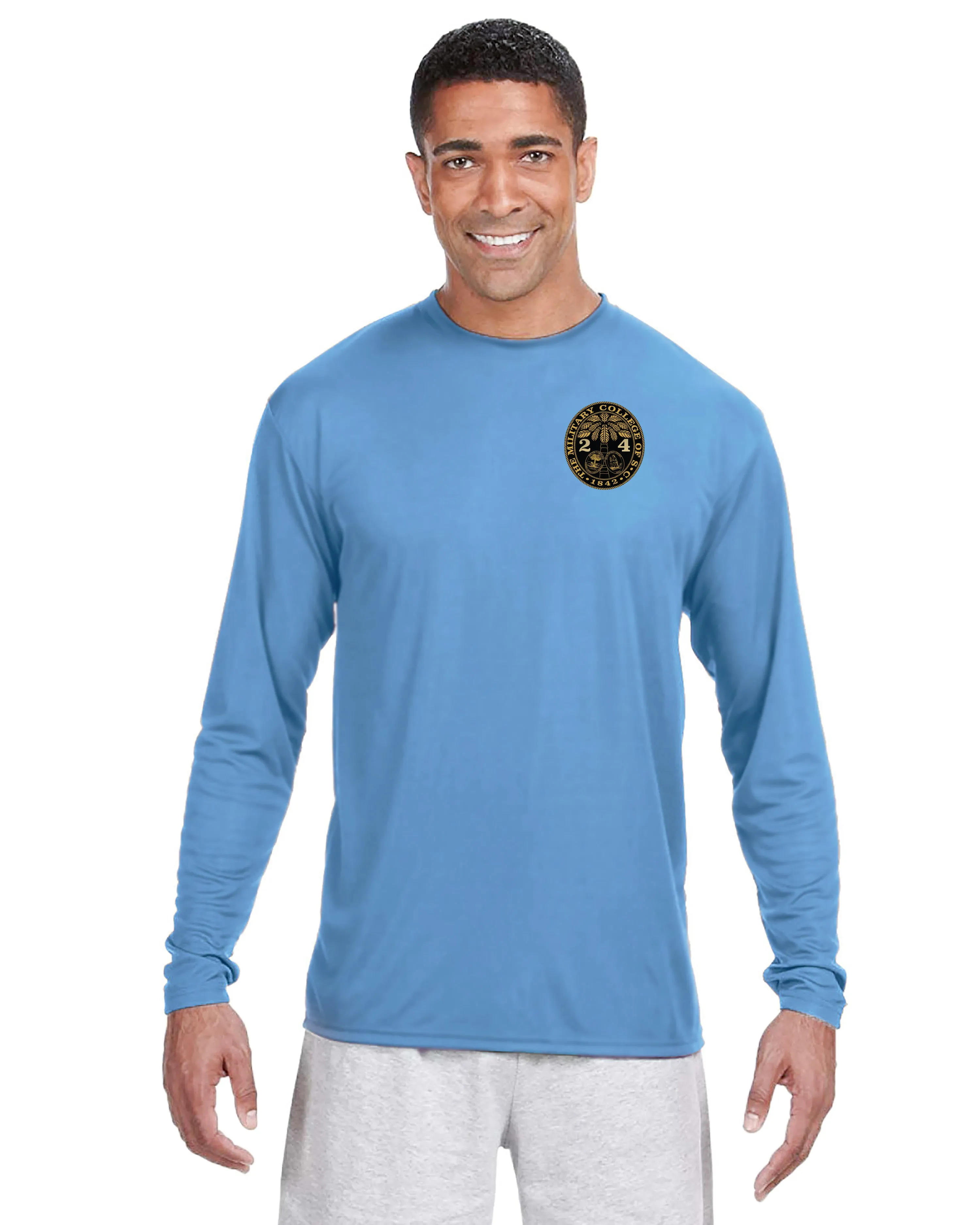 The Citadel, Customizable (Your Year) Ring Bezel Design, A4 Cooling Performance Long Sleeve Tee Shirt