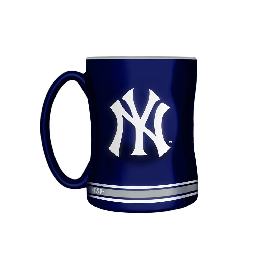 The Sports Vault MLB New York Yankees 14oz Sculpted Mug