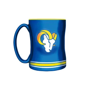 The Sports Vault NFL Los Angeles Rams 14oz Sculpted Mug