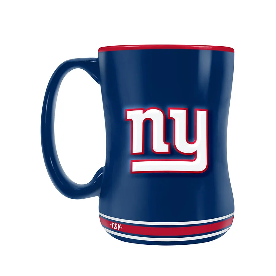 The Sports Vault NFL New York Giants 14oz Sculpted Mug