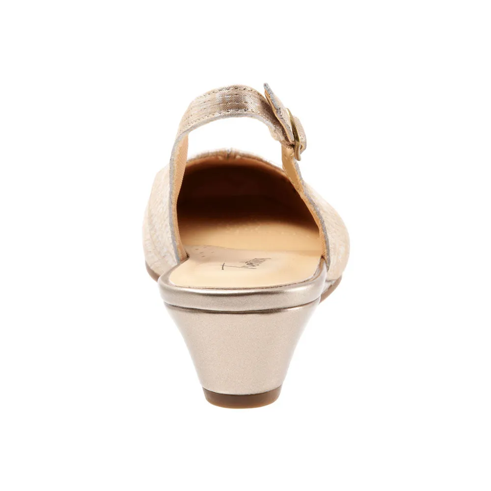 Trotters Lenore Sand Beige Multi Leather (Women's)