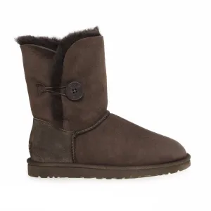 UGG Bailey Button Chocolate Boots