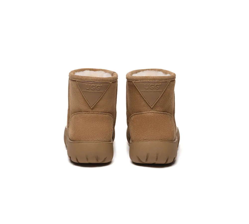 UGG Boots Sheepskin Wool Ankle Chunky Mini Classic Salma