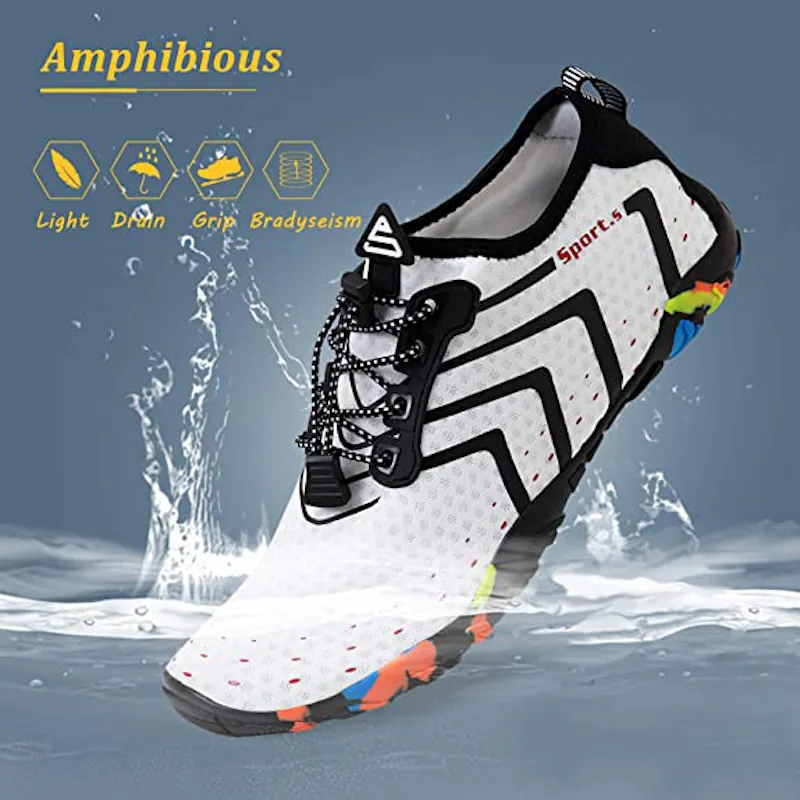 Unisex Aquatic Sports Lace Shoes For Yoga Beach Swim