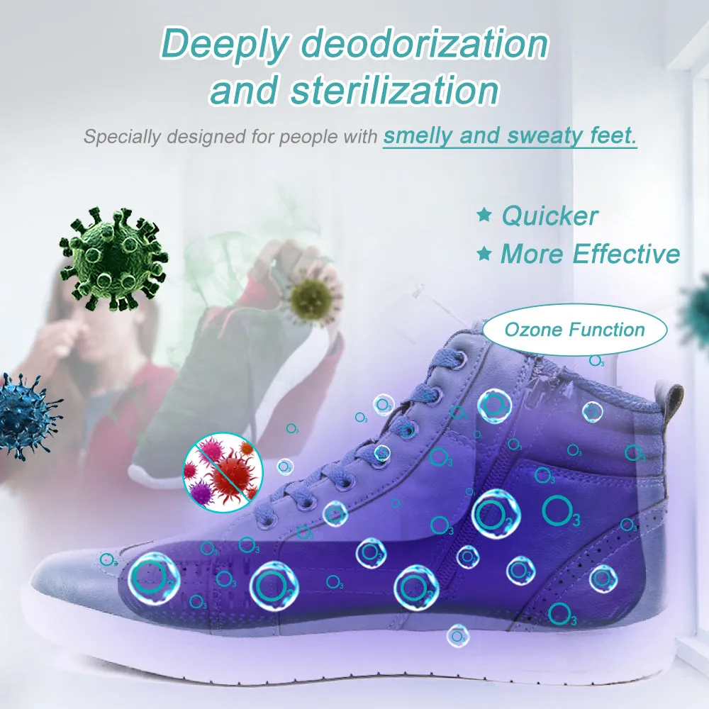 Voolex Professional Ozone Shoe Dryer and Deodorizer with Timer for Sweaty and Smelly foot(PM20 plus)