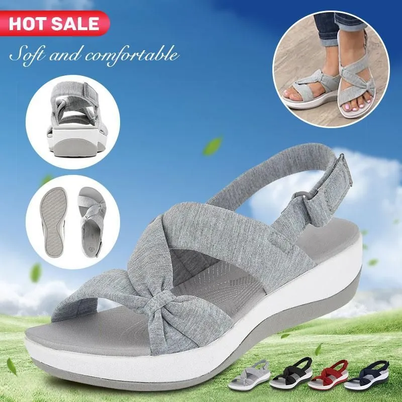 Women's Sandal Comfort Slides Beach Shoes Buckle Design Summer Beach Shoes For Outdoor