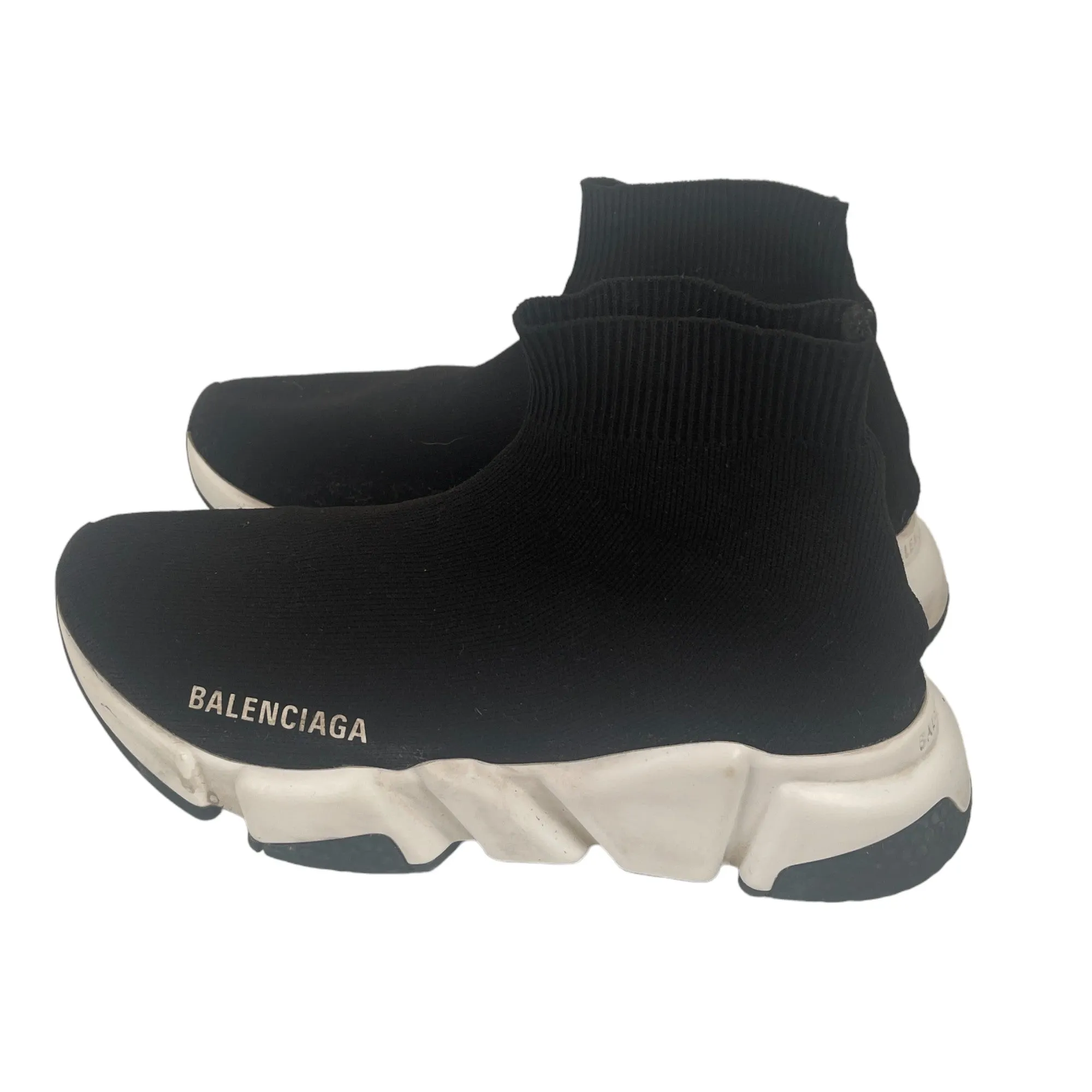 Women's Speed Sock High Trainers Black Size EU 36 / UK 3