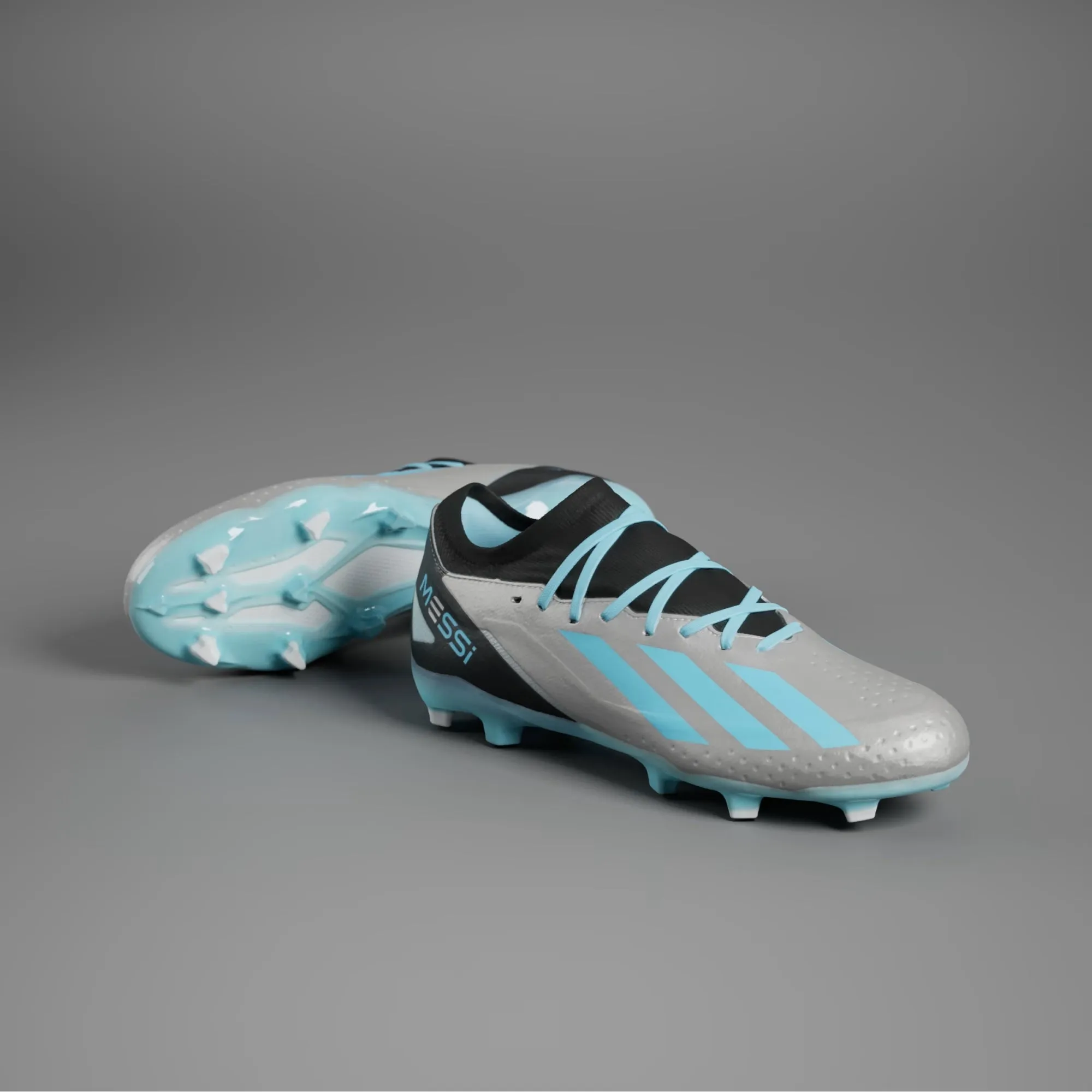 X Crazyfast Messi.3 FG [Silver Met/Bliss Blue]