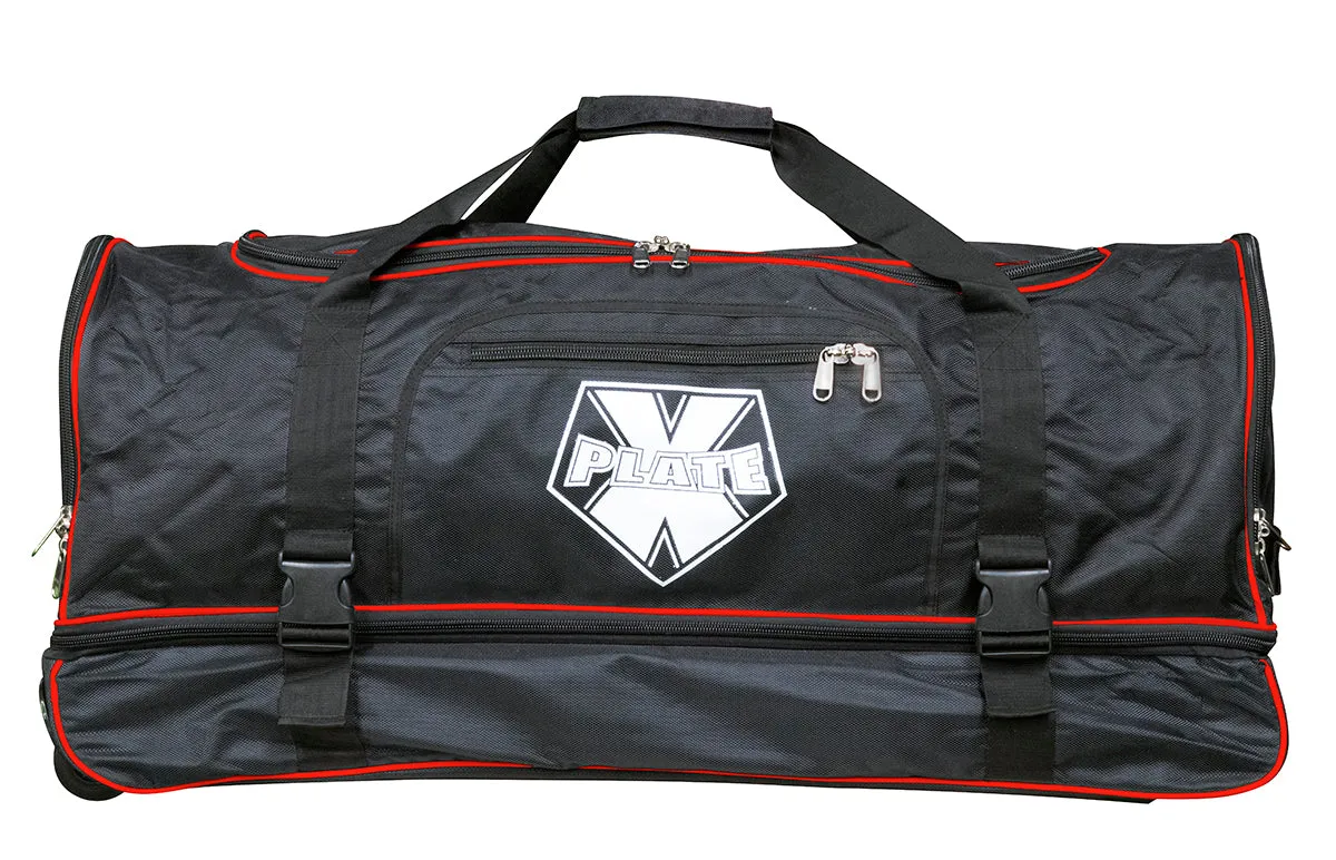 X-Plate Double Decker Player/Umpire's Wheeled Bag