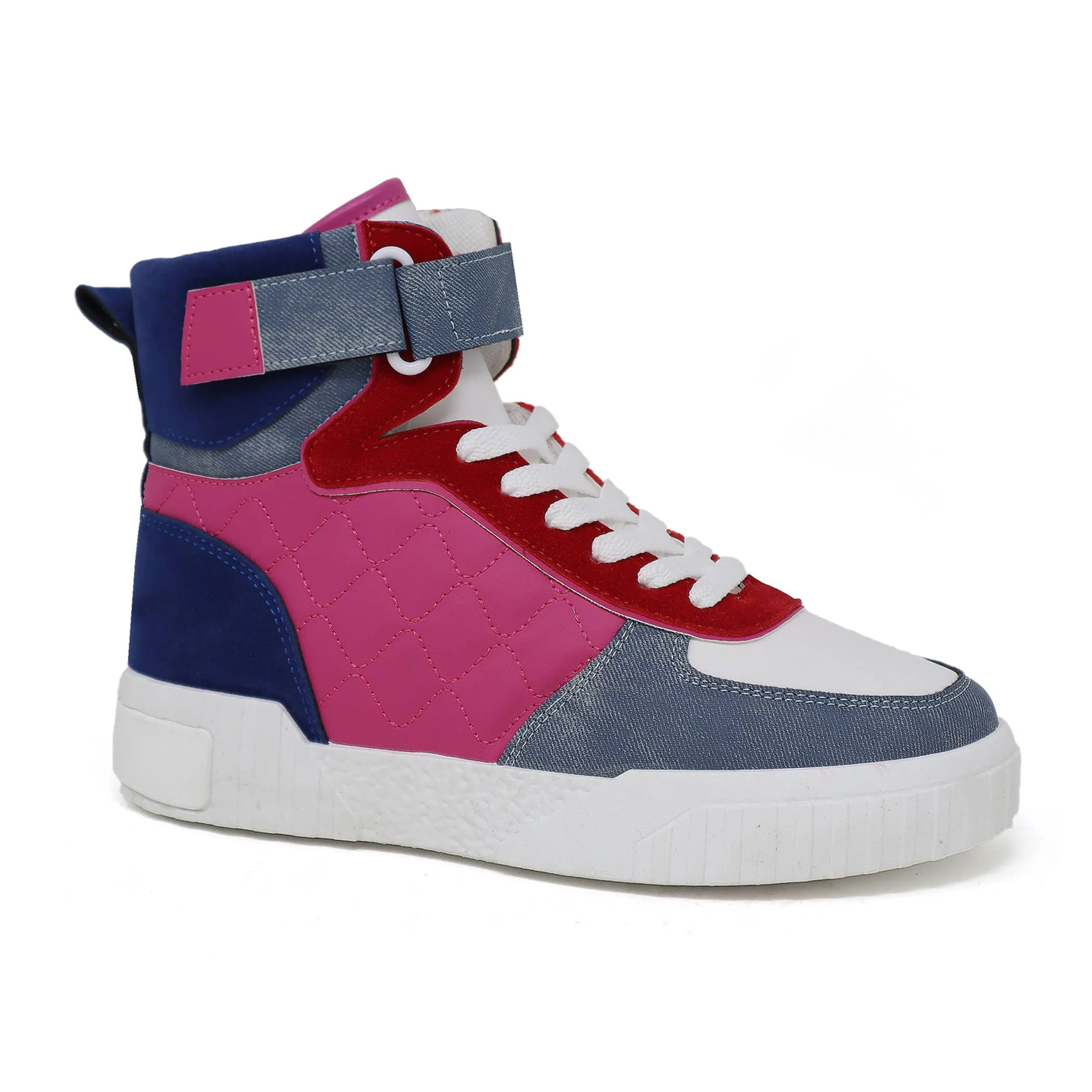 Yoki Bailey-35 Womens Multi Color High Top Sneaker