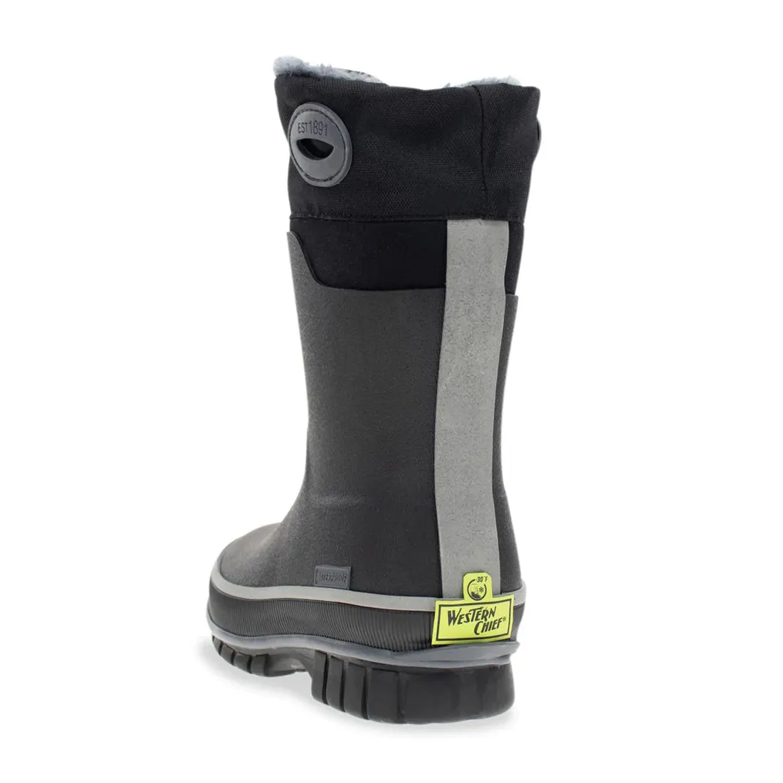 Youth Black Neoprene Snow Boots 24114107B