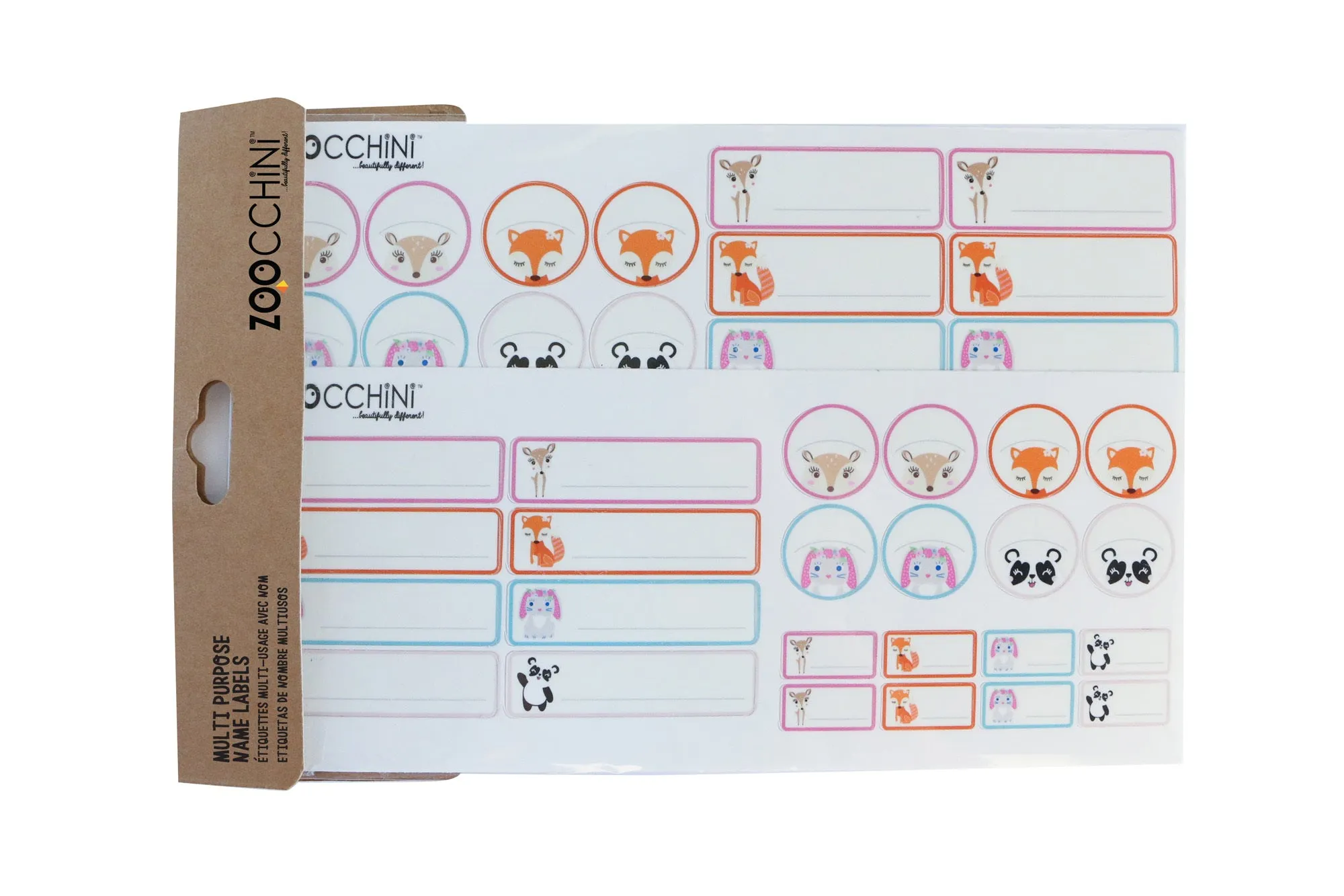 ZOOCCHINI - Multi Purpose Name Labels